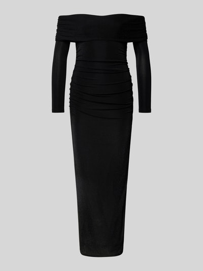Jake*s Cocktail Midikleid im Off-Shoulder-Design Black 2