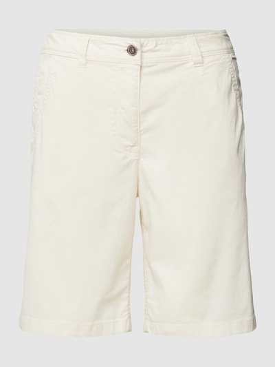 Tom Tailor Bermuda met Franse steekzakken Offwhite - 2