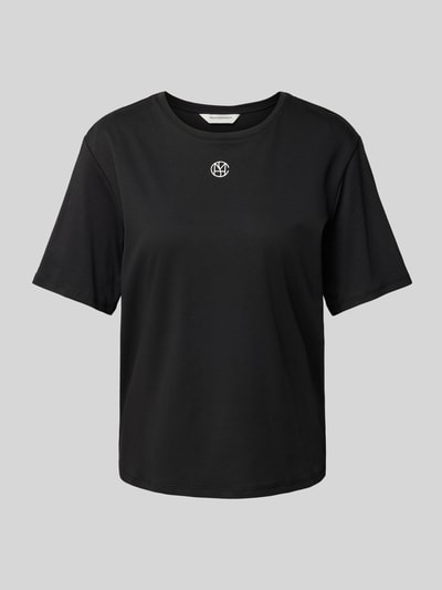 MSCH Copenhagen T-Shirt mit Logo-Print Modell 'Melea' Black 1