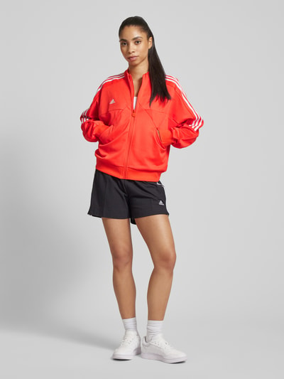 ADIDAS SPORTSWEAR Bluza rozpinana z detalami z logo Czerwony 1