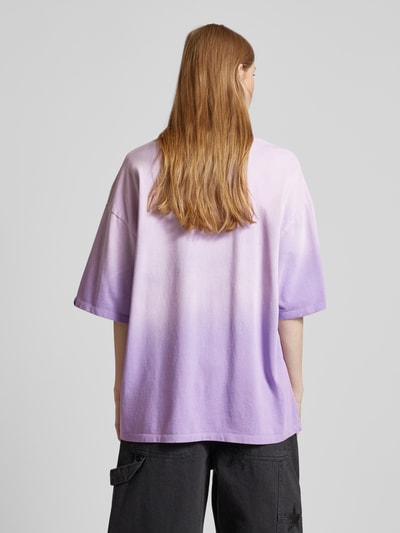 Review T-Shirt mit Ziersteinbesatz Lavender 5