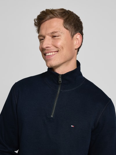 Tommy Hilfiger Pullover aus Baumwoll-Mix Marine 3