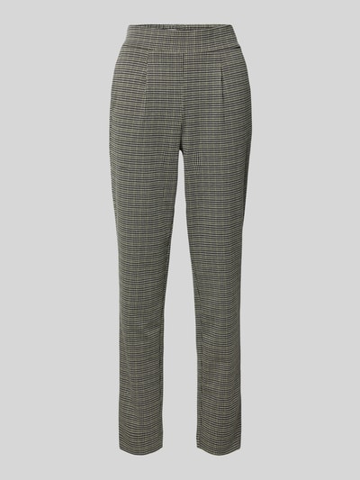 B.Young Slim fit pantalon met bandplooien, model 'Rowan' Zwart - 2