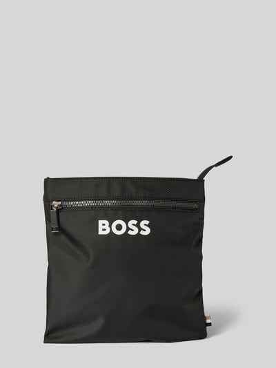 BOSS Schoudertas met labelprint, model 'Catch_3.0' Zwart - 2