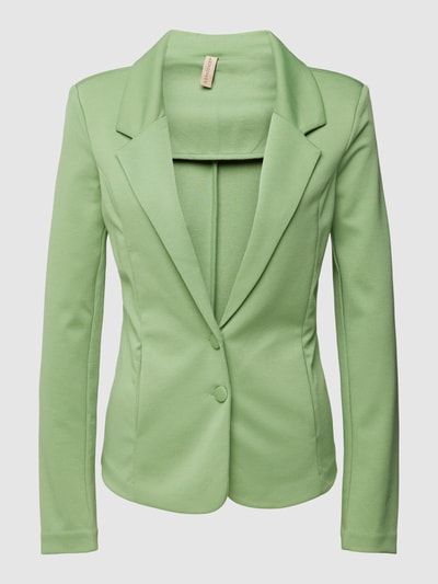 Soyaconcept Blazer im unifarbenen Design Modell 'Daniela' Hellgruen 2