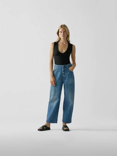 MM6 Maison Margiela Wide Leg Jeans Blau 1