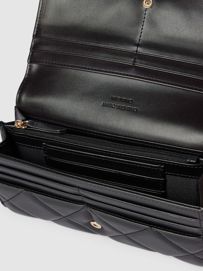 VALENTINO BAGS Portemonnaie mit Label-Detail Modell 'OCARINA' Black 3