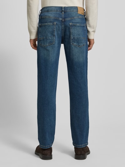MCNEAL Regular fit jeans met steekzakken Rookblauw - 5