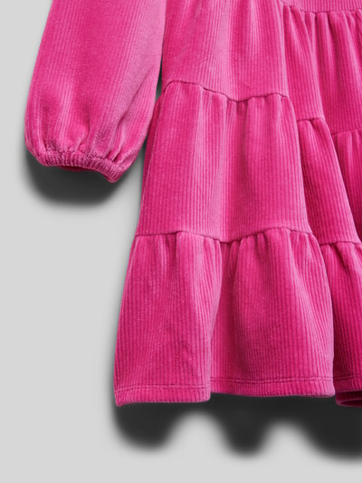 Polo Ralph Lauren Teens Kleid im Stufen-Look Pink 2