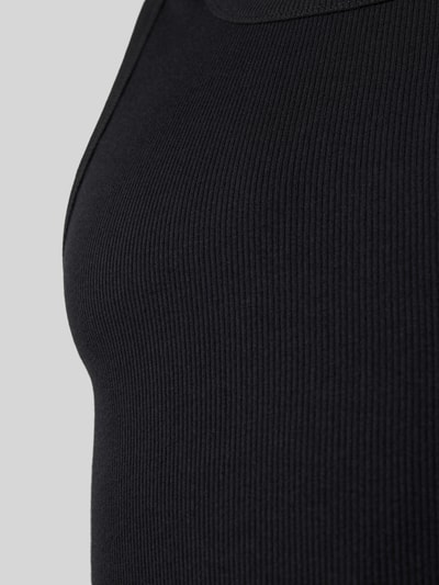 MCNEAL Slim fit top met ronde hals in 2-pack Zwart - 2