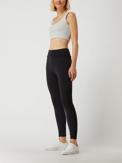 PUMA PERFORMANCE Crop Top mit Logo Hellgrau Melange 1