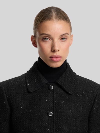 HUGO Cocktailjacke mit metallischen Zierknöpfen Black 3
