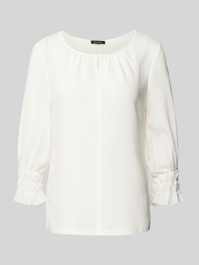 More & More Bluse mit 3/4-Arm Offwhite 2