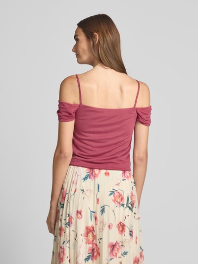 GUIDO MARIA KRETSCHMER WOMAN Top na cienkich ramiączkach model ‘Elia’ Brudnoróżowy 5