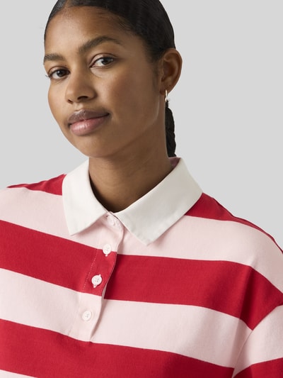 Levi's® Relaxed Fit Poloshirt aus reiner Baumwolle Rosa 3