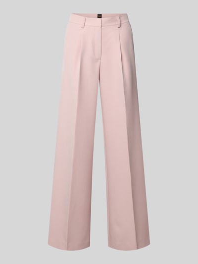 BOSS Orange Weite Hose mit Gürtelschlaufen Modell 'TIWI2' Rosa 2