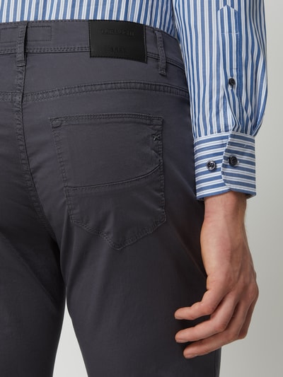 Brax Straight fit broek met stretch, model 'Cadiz' Middengrijs - 3