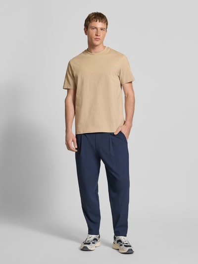 Marc O'Polo DENIM Relaxed Fit Oversized Shirt aus reiner Baumwolle Sand 1