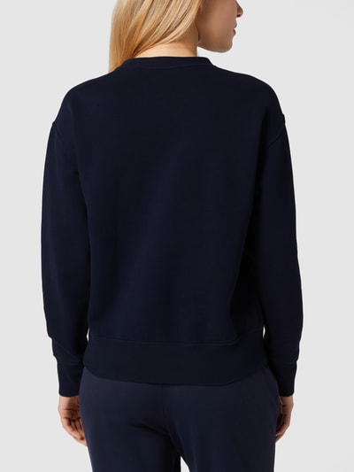 Polo Ralph Lauren Sweatshirt mit Label-Stitching Dunkelblau 5