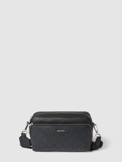 CK Calvin Klein Handtasche mit Logo-Muster und Label-Detail Black 2