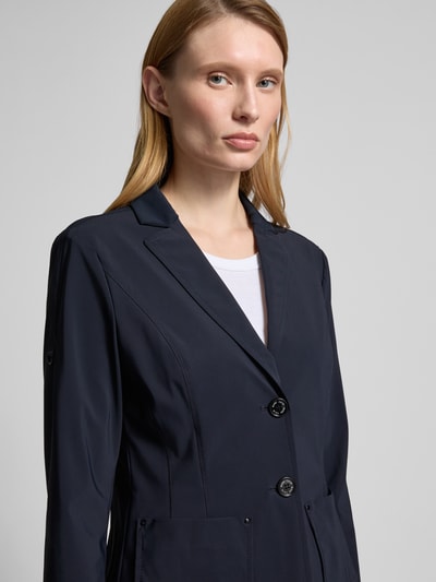 Marc Cain Blazer met steekzakken Marineblauw - 3