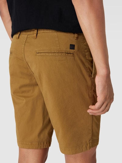 BOSS Orange Slim Fit Chino-Shorts mit Eingrifftaschen Sand 3