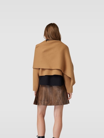 Yves Salomon Pullover in asymmetrischem Design Hellbraun 5