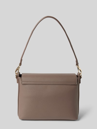 VALENTINO BAGS Handtas met labeldetail, model 'NEVER' Taupe - 3