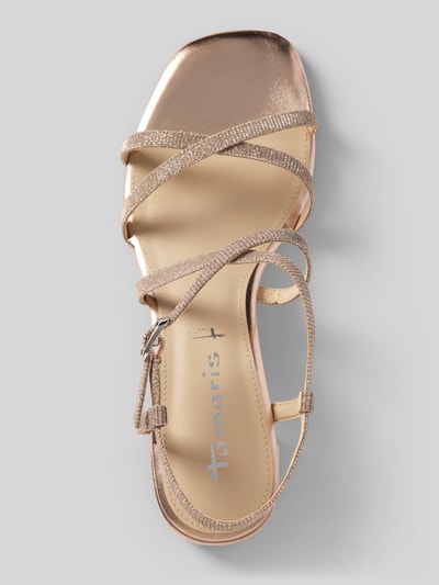 Tamaris Sandaletten mit Dornschließe Rose Gold 3