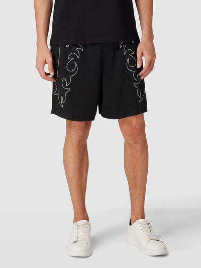 THE KOOPLES Shorts mit Ziernähten Black 4