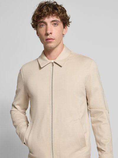 Only & Sons Kurtka koszulowa o kroju regular fit z mieszanki wiskozy model ‘JAKES’ Beżowy 3