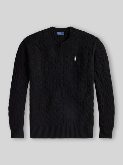 Polo Ralph Lauren Regular Fit Pullover aus Woll-Kaschmir-Mix 'JULIANNA' Black 2