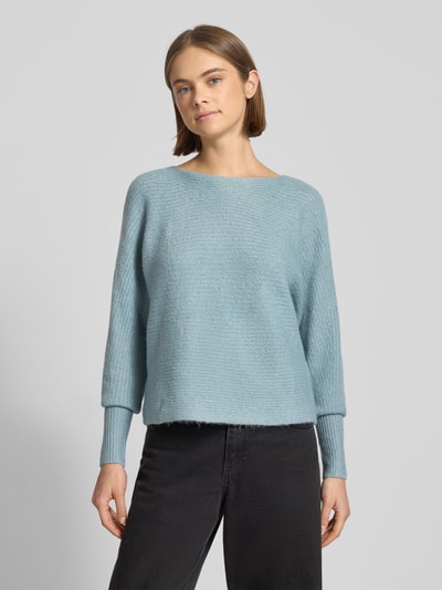 ONLY Regular Fit Strickpullover mit Fledermausärmel Modell 'DANIELLA' Ocean Melange 4