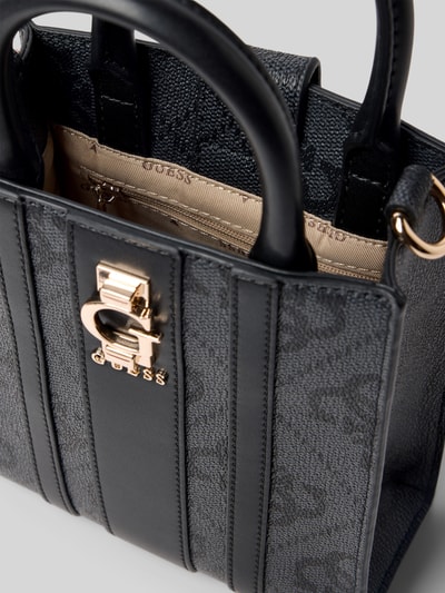Guess Umhängetasche mit Label-Applikation Modell 'ERENIA MINI TOTE' Anthrazit 5