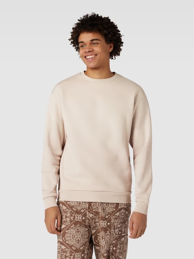 Jack & Jones Sweatshirt met ronde hals, model 'BRADLEY' Offwhite - 4