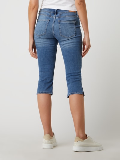 s.Oliver RED LABEL Slim fit capri-jeans met stretch, model 'Betsy'  Blauw - 5