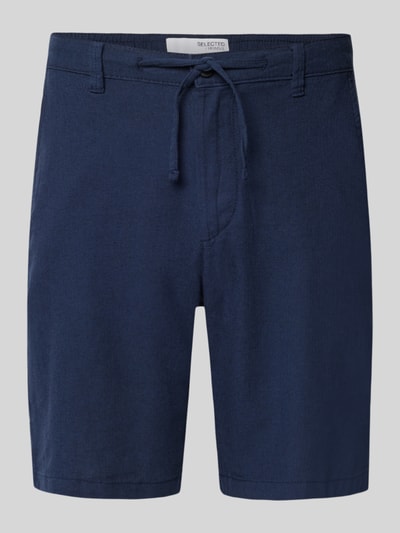 SELECTED HOMME Szorty o kroju regular fit z kieszeniami z tyłu Granatowy 2