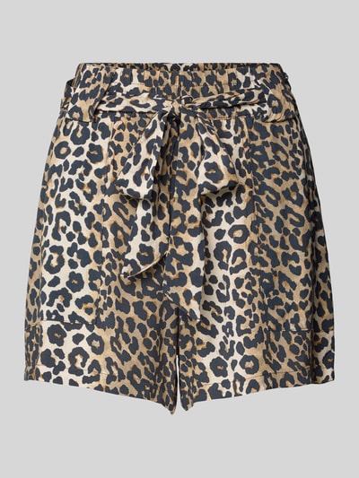 Only Regular Fit Shorts aus reiner Viskose Modell 'NOVA' Sand 2