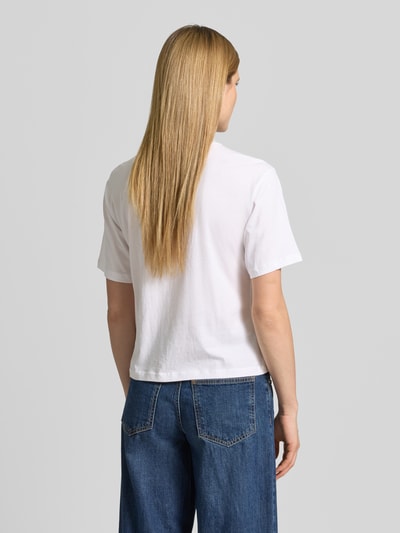 Jake*s Casual T-shirt z rękawem 1/2 Biały 5