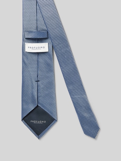 Profuomo Krawatte mit Label-Detail Bleu 2