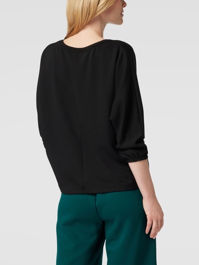 Christian Berg Woman Sweatshirt met ronde hals, model 'Ophelia' Zwart - 5