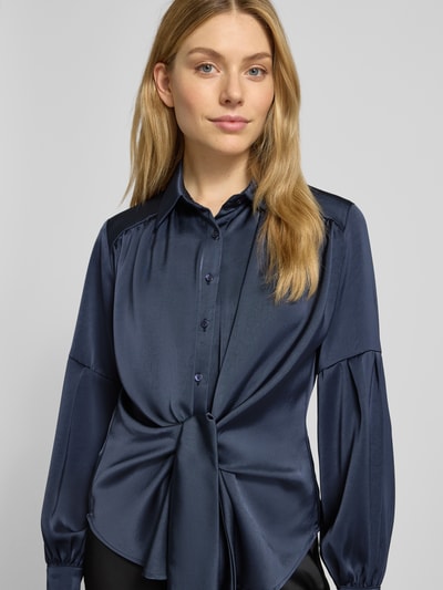Neo Noir Overhemdblouse met knoopsluiting Blauw - 3