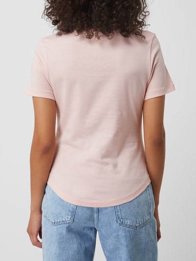 Calvin Klein Jeans T-Shirt mit Label-Stitching Rosa 5