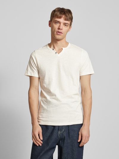 Jack & Jones T-Shirt mit V-Ausschnitt Weiss 4