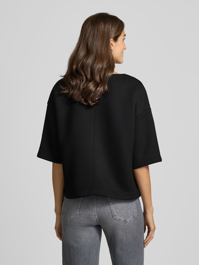 OPUS Sweatshirt mit Rundhalsausschnitt Modell 'Ginama' Black 5