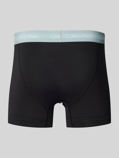 Calvin Klein Underwear Obcisłe bokserki z paskiem z logo w zestawie 3 szt. Czarny 3