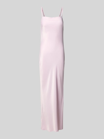 LeGer Maxikleid mit Wasserfall-Ausschnitt Modell 'Antonie' Hellrosa 2