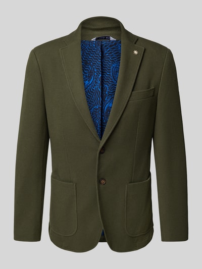 Manuel Ritz 2-Knopf-Sakko mit Reverskragen Petrol 2