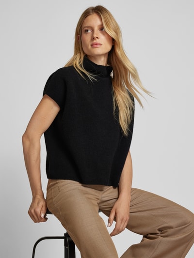 Filippa K T-Shirt in Strick-Optik Black 3