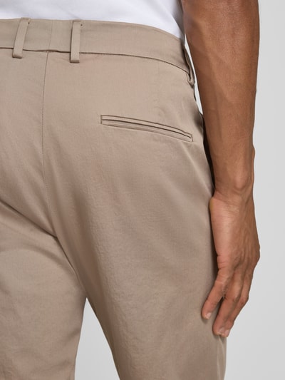 DRYKORN Straight Fit Stoffhose mit Eingrifftaschen Modell 'Ajend' Beige 3